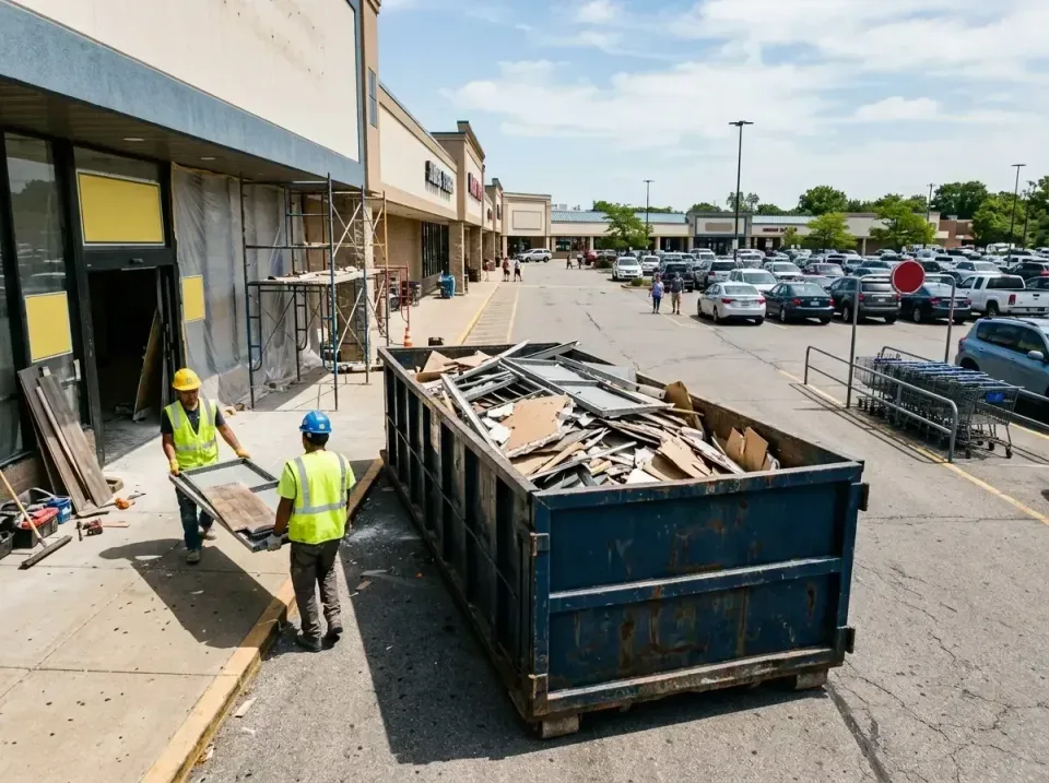 retail-store-renovation-debris-003 — frequently asked questions, Roll-off Dumpster Rentals in Quarryville, PA